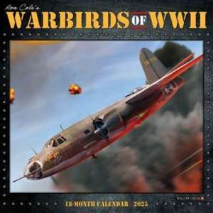 Warbirds of WWII 2025 12 X 12 Wall Calendar de Willow Creek Press