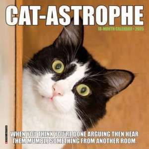 Cat-Astrophe 2025 7 X 7 Mini Wall Calendar de Willow Creek Press