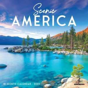 Scenic America 2025 7 X 7 Mini Wall Calendar de Willow Creek Press