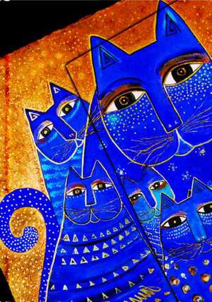 Laurel Burch, Med Cats, Mini, Lin de Paperblanks Book Company