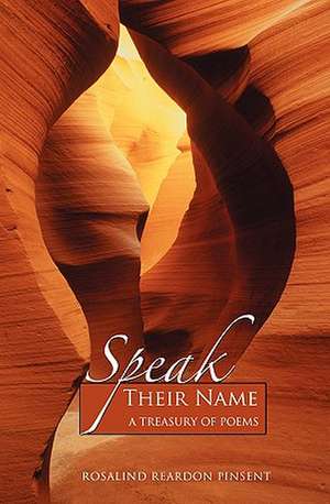 Speak Their Name de Rosalind Reardon Pinsent