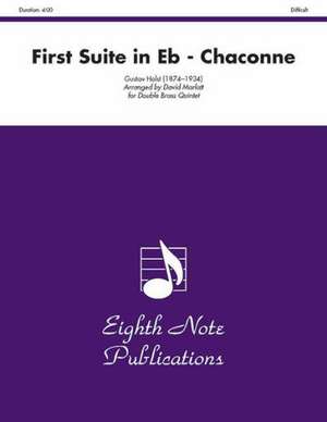 First Suite in E-Flat (Chaconne): Score & Parts de Gustav Holst