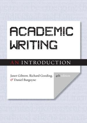 Academic Writing de Daniel Burgoyne