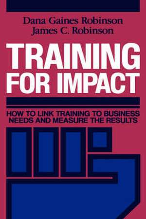 Training for Impact de Dana Gaines Robinson
