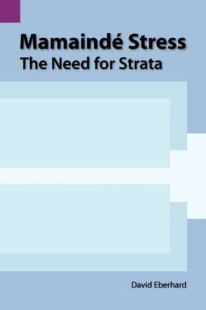 Mamaind Stress: The Need for Strata de David Eberhard