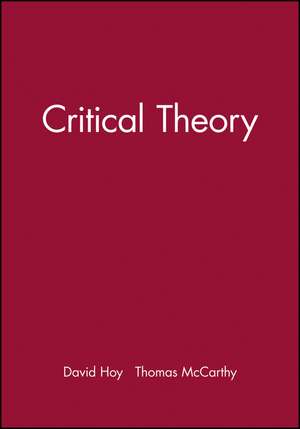 Critical Theory de D Hoy