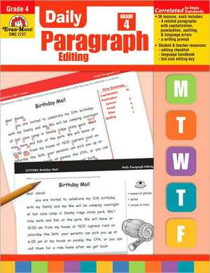 Daily Paragraph Editing, Grade 4 de Sarita Chavez Silverman