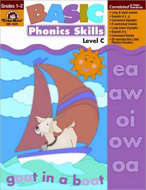 Basic Phonics Skills Level C de Evan-Moor Educational Publishing