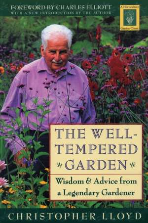 The Well-Tempered Garden de Christopher Lloyd