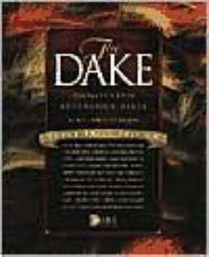 Dake Annotated Reference Bible-KJV-Large Print de Finis Jennings Dake