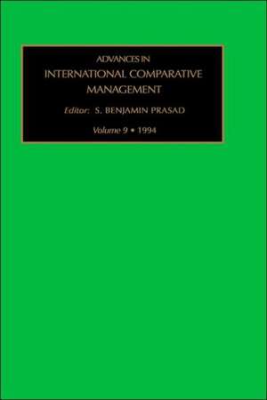 Advances in International Comparative Management de Srinivas Prasad