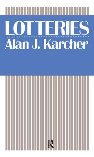 Lotteries de Alan J. Karcher