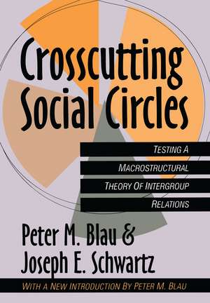 Crosscutting Social Circles: Testing a Macrostructural Theory of Intergroup Relations de Joseph Schwartz