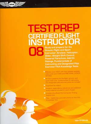 Certified Flight Instructor Test Prep de Federal Aviation Administration