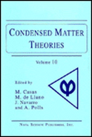 Condensed Matter Theories