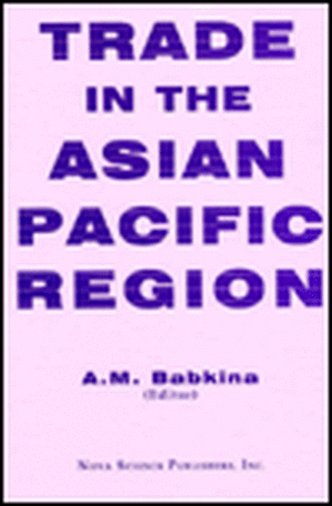 Trade in the Asian Pacific Region de A M Babkina