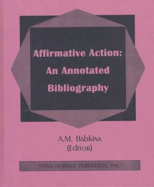 Affirmative Action de Babkina