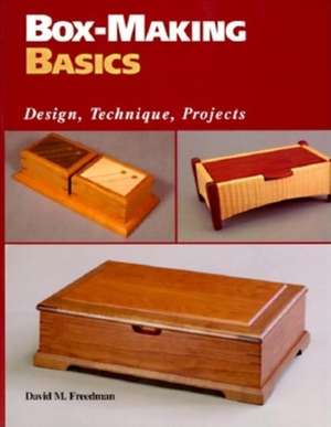 Box–Making Basics de D Freedman