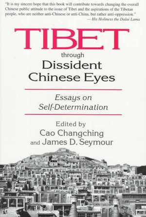 Tibet Through Dissident Chinese Eyes: Essays on Self-determination: Essays on Self-determination de James D. Seymour