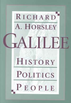 Galilee de Richard Horsley