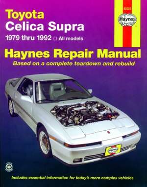 Toyota Celica Supra 1979–1992) Haynes Repair Manual (USA) de Haynes