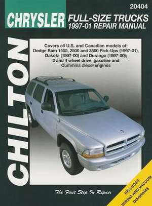 Dodge Pick–Ups 97–01 (Chilton) de Haynes