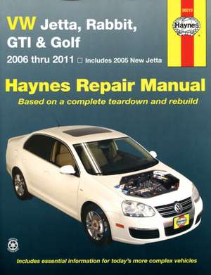 Volkswagen VW Jetta, Rabbit, GTI & Golf covering – 2005 – 11 de Haynes