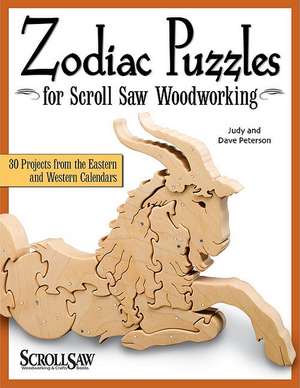 Zodiac Puzzles for Scroll Saw Woodworking de Judy Peterson