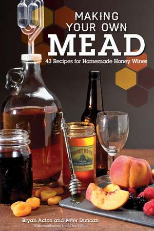 Making Your Own Mead: 43 Recipes for Homemade Honey Wine de Bryan Acton