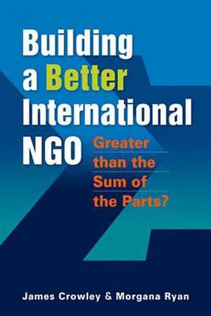 Building a Better International NGO de James Crowley