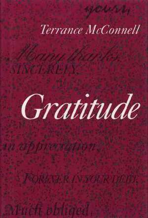 Gratitude de Terrance Mcconnell