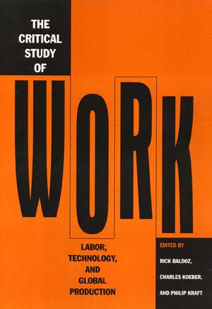 Critical Study Of Work de Rick Baldoz