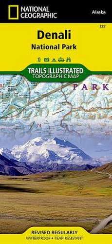 Denali National Park and Preserve: Trails Illustrated National Parks de National Geographic Maps