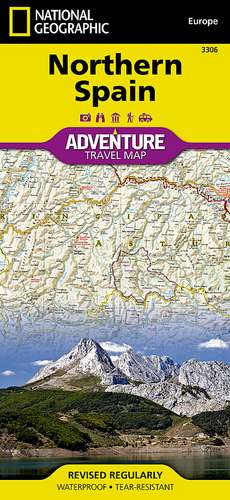 Northern Spain: Travel Maps International Adventure Map de National Geographic Maps