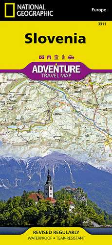 Slovenia: Travel Maps International Adventure Map de National Geographic Maps