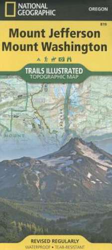 Mt Jefferson/mt Washington Wilderness: Trails Illustrated Other Rec. Areas de National Geographic Maps