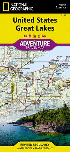 United States, Great Lakes Adventure Maps de National Geographic Maps