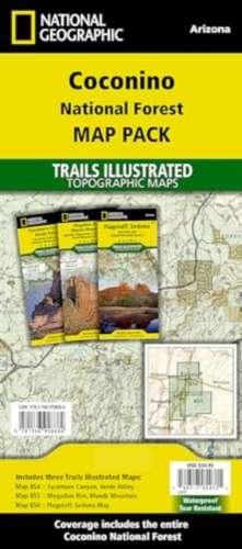 Coconino National Forest [Map Pack Bundle] de National Geographic Maps