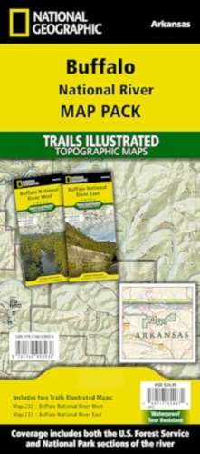 Buffalo National River [Map Pack Bundle] de National Geographic Maps