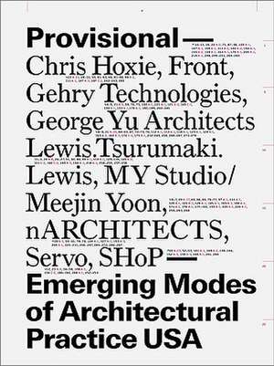 Provisional--Emerging Modes of Architectural Practice USA: The Architecture of John Ronan de Elite Kedan