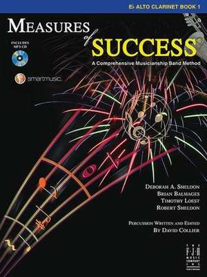 Measures of Success E-Flat Alto Clarinet Book 1 de Deborah A Sheldon