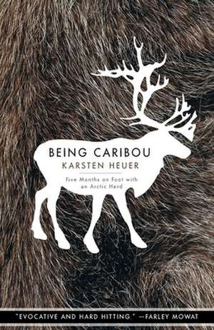 Being Caribou: Five Months on Foot with an Arctic Herd de Karsten Heuer