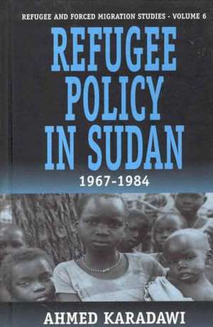 Refugee Policy in Sudan 1967-1984 de Ahmed Karadawi