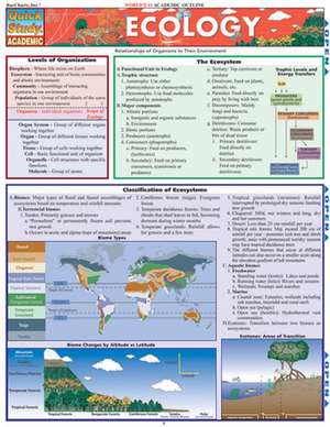 Ecology Laminate Reference Chart de Randy Brooks