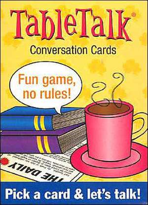 Table Talk Conversation Cards de U S Games Systems