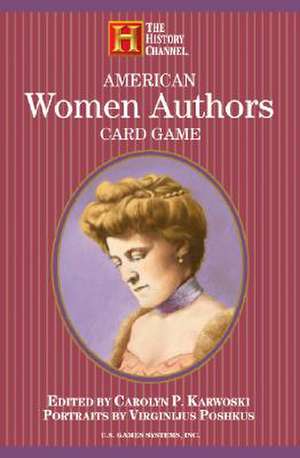 American Women Authors Card Game de U S Games Systems