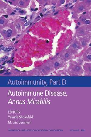 Autoimmunity – Annus Miribilis Pt D de Y. Shoenfeld