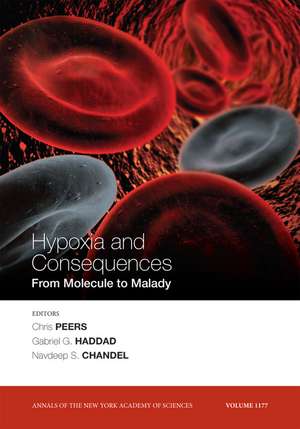 Hypoxia and Consequences – From Molecule to Malady de C Peers