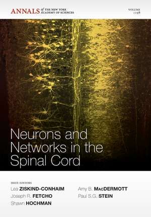 Neurons and Networks in the Spinal Cord, Volume 1198 de Lea Ziskind–Conhaim