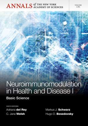 Neuroimunomodulation in Health and Disease I – Basic Science de A del Rey